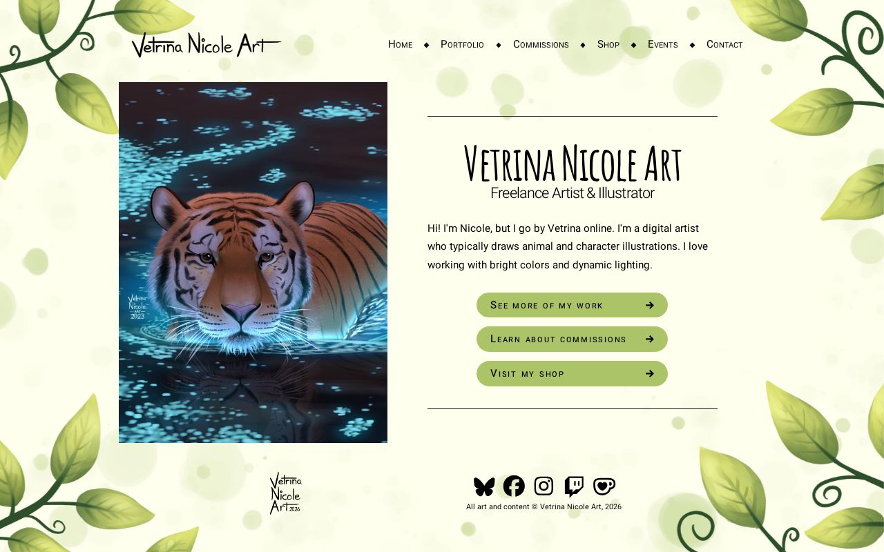 Vetrina Nicole Art